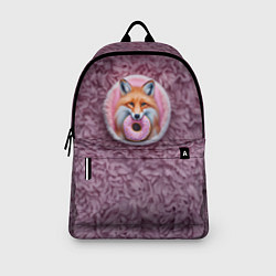 Рюкзак Мордочка лисы с пончиком, цвет: 3D-принт — фото 2