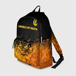 Рюкзак Angels of Death - gold gradient: символ сверху, цвет: 3D-принт