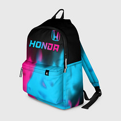 Рюкзак Honda - neon gradient: символ сверху