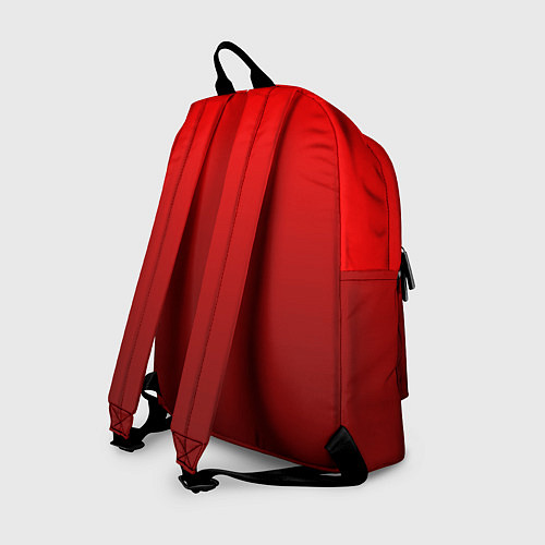 Рюкзак Градиент красный тёмный / 3D-принт – фото 2