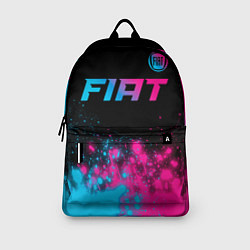 Рюкзак Fiat - neon gradient: символ сверху, цвет: 3D-принт — фото 2