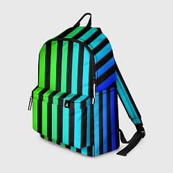 Рюкзак Цветные полоски, цвет: 3D-принт