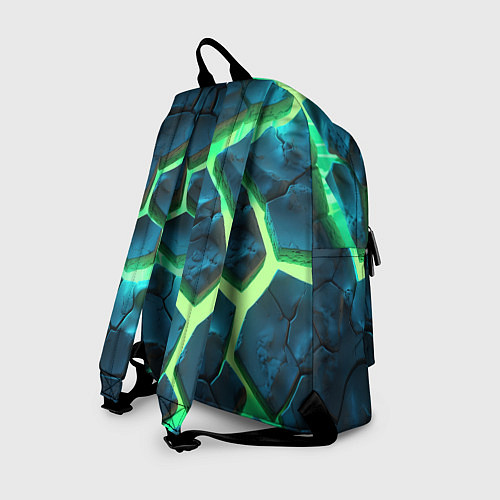 Рюкзак CS GO green texture logo / 3D-принт – фото 2