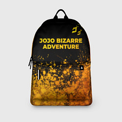 Рюкзак JoJo Bizarre Adventure - gold gradient: символ све, цвет: 3D-принт — фото 2