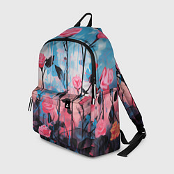Рюкзак Цветочная аура, цвет: 3D-принт