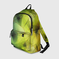 Рюкзак Зеленая текстура объемная, цвет: 3D-принт