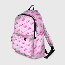 Рюкзак Паттерн - Барби и сердечки, цвет: 3D-принт