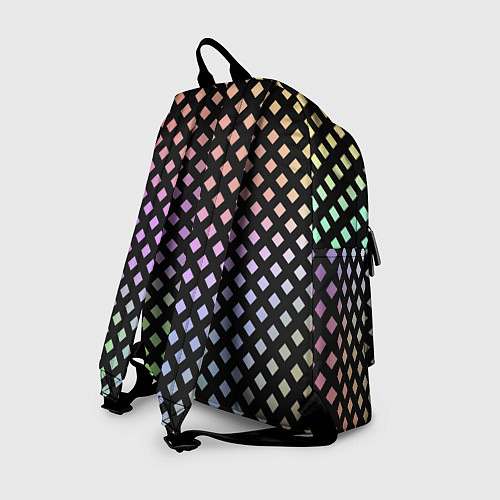 Рюкзак Цветной под сеткой имитация / 3D-принт – фото 2
