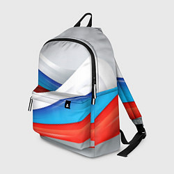 Рюкзак Российские флаги, цвет: 3D-принт