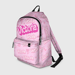 Рюкзак Виктория - паттерн Барби розовый, цвет: 3D-принт