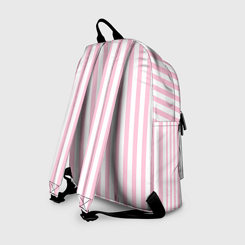 Рюкзак Имя Мария в стиле Барби: розовая полоска / 3D-принт – фото 2