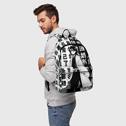 Рюкзак Рукия и иероглифы - Блич, цвет: 3D-принт — фото 2