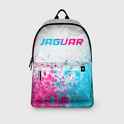 Рюкзак Jaguar neon gradient style: символ сверху, цвет: 3D-принт — фото 2