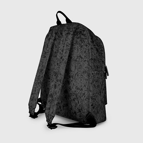 Рюкзак Тёмно-серый паттерн пятнистый / 3D-принт – фото 2