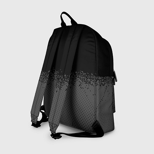 Рюкзак Spirited Away glitch на темном фоне: символ сверху / 3D-принт – фото 2