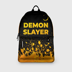 Рюкзак Demon Slayer - gold gradient: символ сверху, цвет: 3D-принт — фото 2