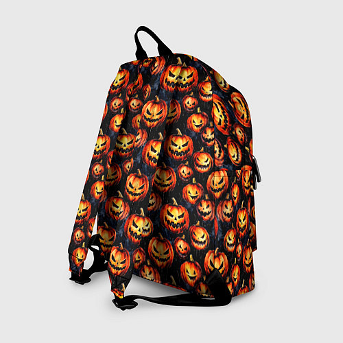 Рюкзак Весёлые тыквы на Хеллоуин паттерн / 3D-принт – фото 2