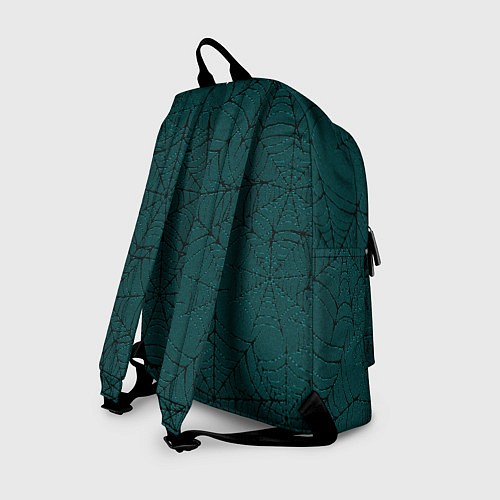 Рюкзак Паутина тёмно-зелёный / 3D-принт – фото 2