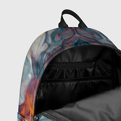 Рюкзак Абстрактные краски, цвет: 3D-принт — фото 2