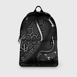 Рюкзак Чёрно-белая орнамент, цвет: 3D-принт — фото 2