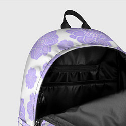 Рюкзак Крупные стилизованные цветы, цвет: 3D-принт — фото 2