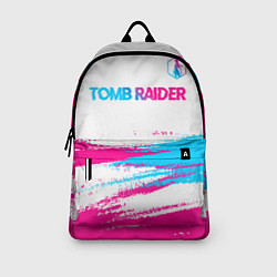 Рюкзак Tomb Raider neon gradient style посередине, цвет: 3D-принт — фото 2
