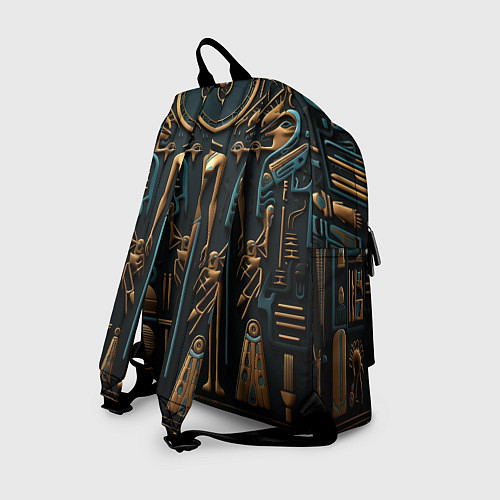 Рюкзак Орнамент в стиле египетской иероглифики / 3D-принт – фото 2
