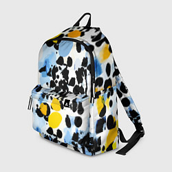 Рюкзак Красочный абстрактный паттерн - поп-арт, цвет: 3D-принт