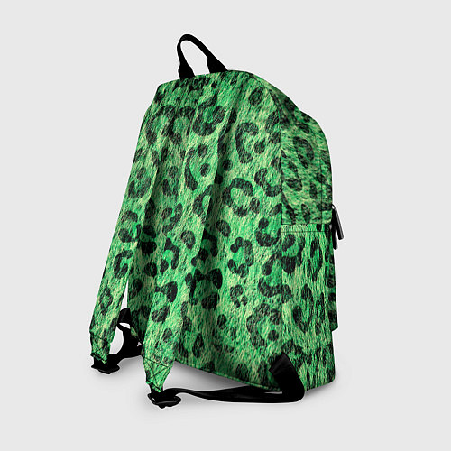 Рюкзак Зелёный леопард паттерн / 3D-принт – фото 2