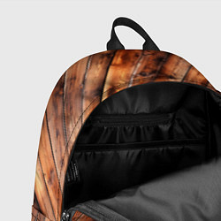 Рюкзак Деревянная обшивка, цвет: 3D-принт — фото 2