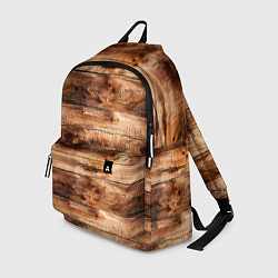 Рюкзак Старая деревянная обшивка, цвет: 3D-принт