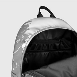 Рюкзак Geely speed на светлом фоне со следами шин посеред, цвет: 3D-принт — фото 2