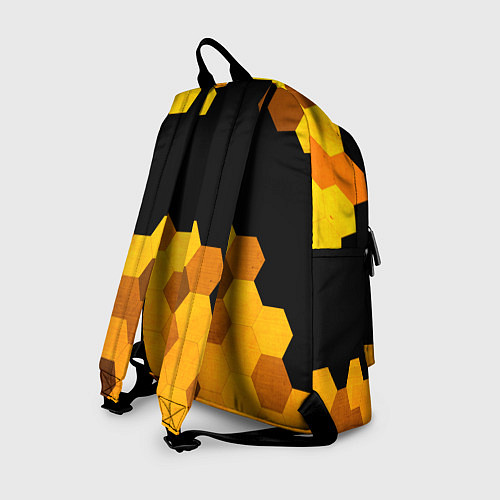 Рюкзак Great Wall - gold gradient посередине / 3D-принт – фото 2