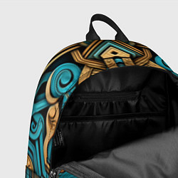 Рюкзак Орнамент в норвежском стиле, цвет: 3D-принт — фото 2