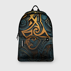 Рюкзак Абстрактный узор в викингском стиле, цвет: 3D-принт — фото 2