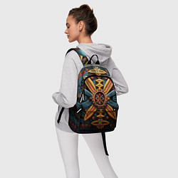 Рюкзак Орнамент в стиле африканских племён, цвет: 3D-принт — фото 2