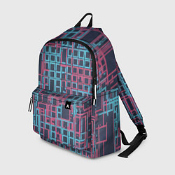 Рюкзак Разноцветные толстые линии, цвет: 3D-принт