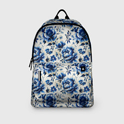 Рюкзак Гжель узор паттерн, цвет: 3D-принт — фото 2
