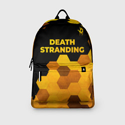 Рюкзак Death Stranding - gold gradient посередине, цвет: 3D-принт — фото 2