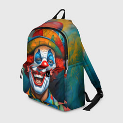 Рюкзак Нейросеть - Хэллоуин безумный клоун, цвет: 3D-принт