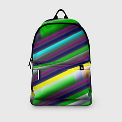 Рюкзак Размытые абстрактные полосы, цвет: 3D-принт — фото 2