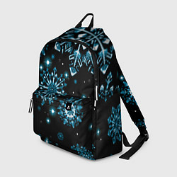 Рюкзак Кружение снежинок, цвет: 3D-принт