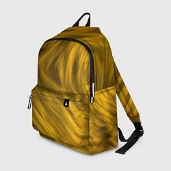 Рюкзак Текстура желтой шерсти, цвет: 3D-принт