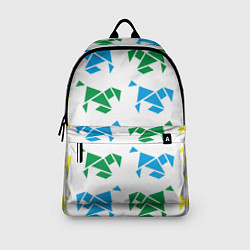 Рюкзак Origami horses, цвет: 3D-принт — фото 2