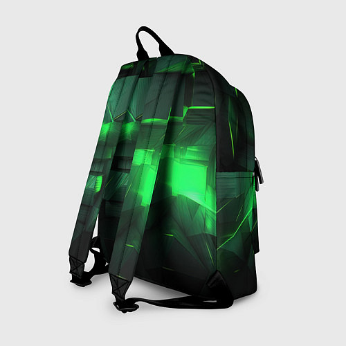 Рюкзак Цветные блоки абстракции / 3D-принт – фото 2