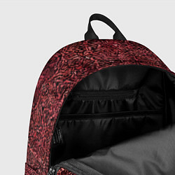 Рюкзак Чёрные и красные мазки, цвет: 3D-принт — фото 2