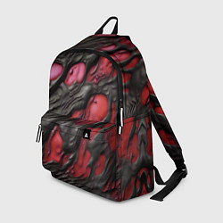 Рюкзак Красная текучая субстанция, цвет: 3D-принт