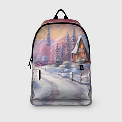 Рюкзак Волшебное сияние новогодних огней, цвет: 3D-принт — фото 2