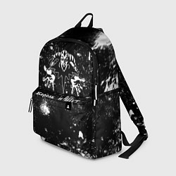 Рюкзак Король и шут - черно-белый, цвет: 3D-принт