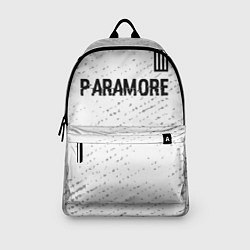 Рюкзак Paramore glitch на светлом фоне посередине, цвет: 3D-принт — фото 2